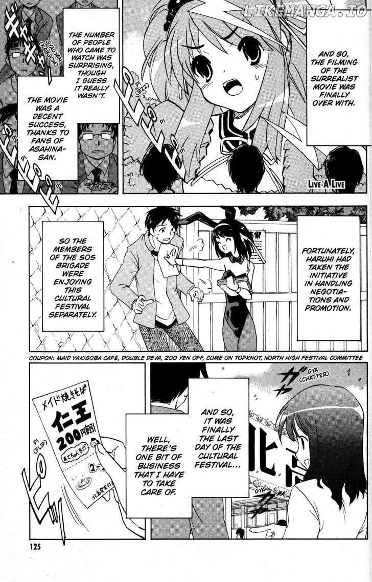 Suzumiya Haruhi no Yuuutsu chapter 30 - page 1