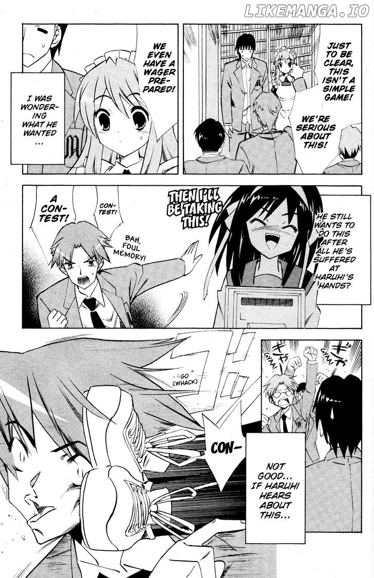 Suzumiya Haruhi no Yuuutsu chapter 32 - page 10