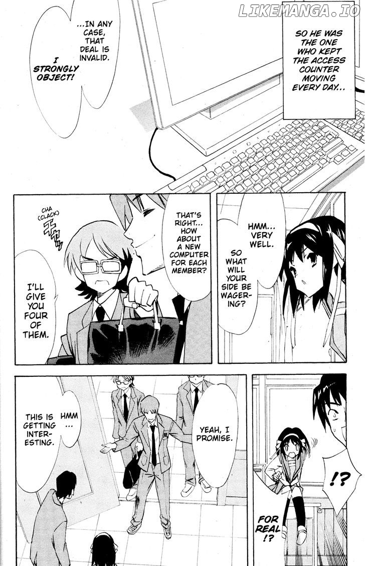 Suzumiya Haruhi no Yuuutsu chapter 32 - page 13
