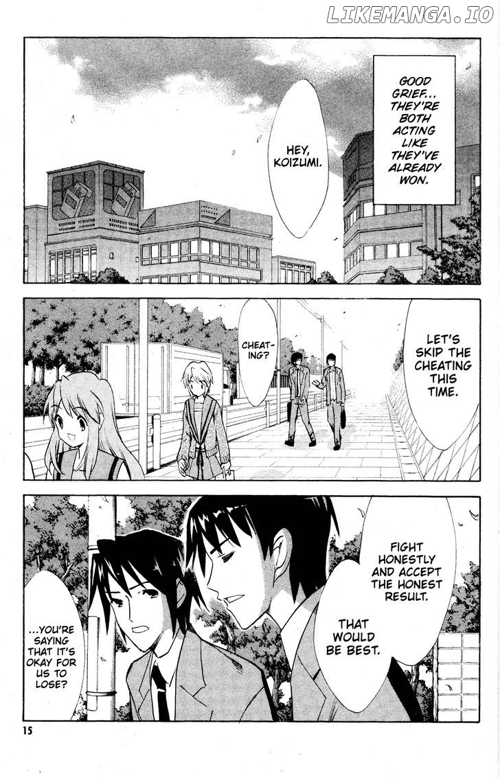 Suzumiya Haruhi no Yuuutsu chapter 32 - page 16