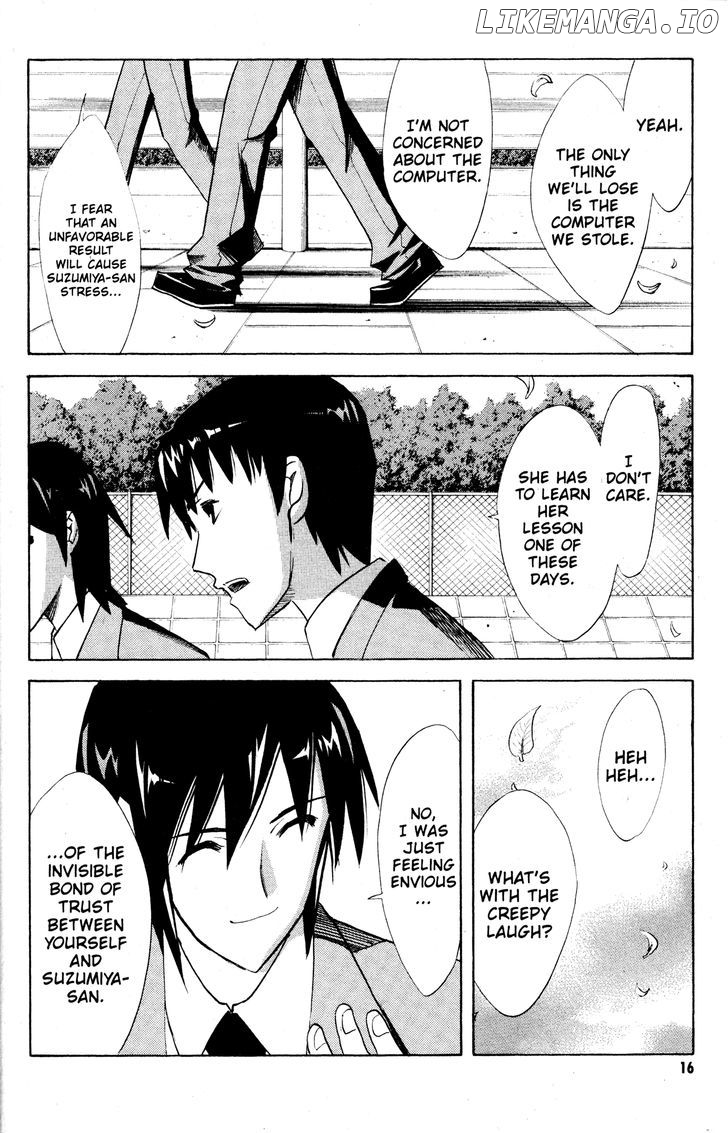 Suzumiya Haruhi no Yuuutsu chapter 32 - page 17