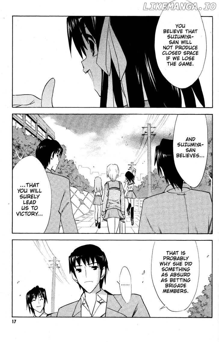 Suzumiya Haruhi no Yuuutsu chapter 32 - page 18