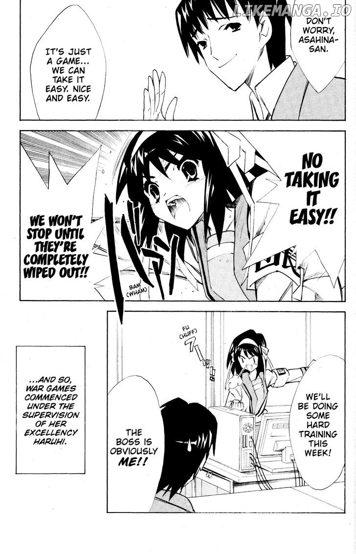 Suzumiya Haruhi no Yuuutsu chapter 32 - page 22