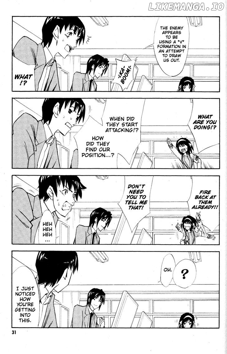 Suzumiya Haruhi no Yuuutsu chapter 32 - page 31