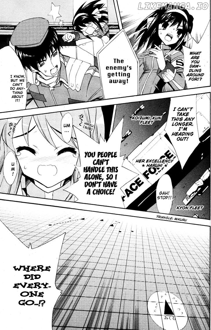 Suzumiya Haruhi no Yuuutsu chapter 32 - page 33