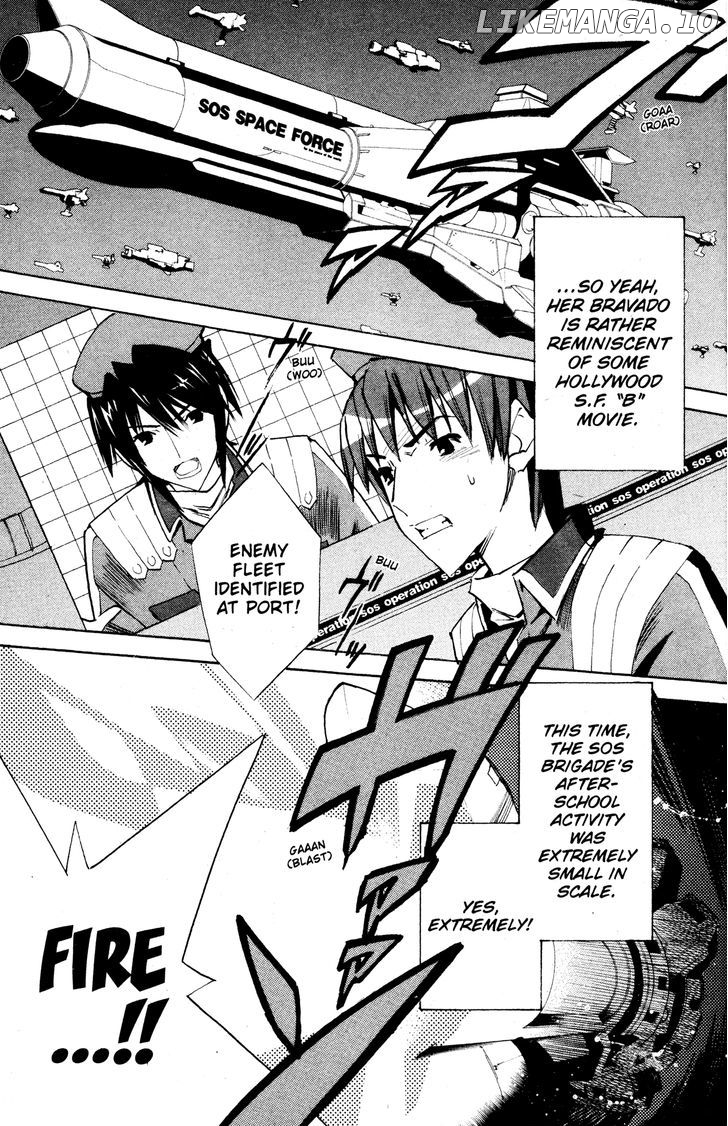 Suzumiya Haruhi no Yuuutsu chapter 32 - page 6