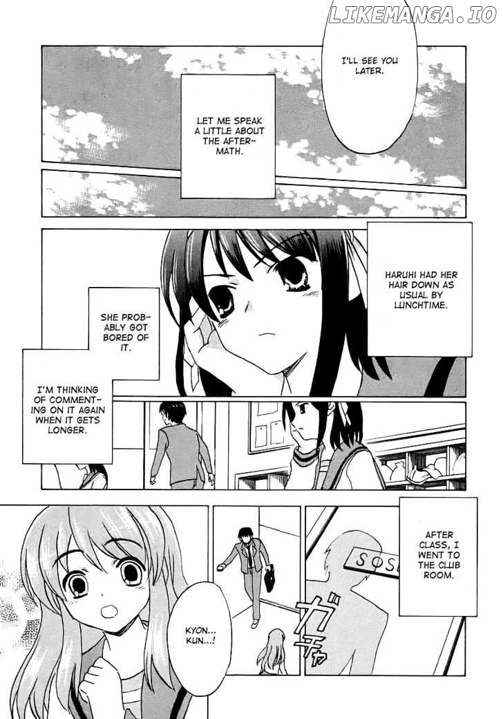 Suzumiya Haruhi no Yuuutsu chapter 9 - page 28