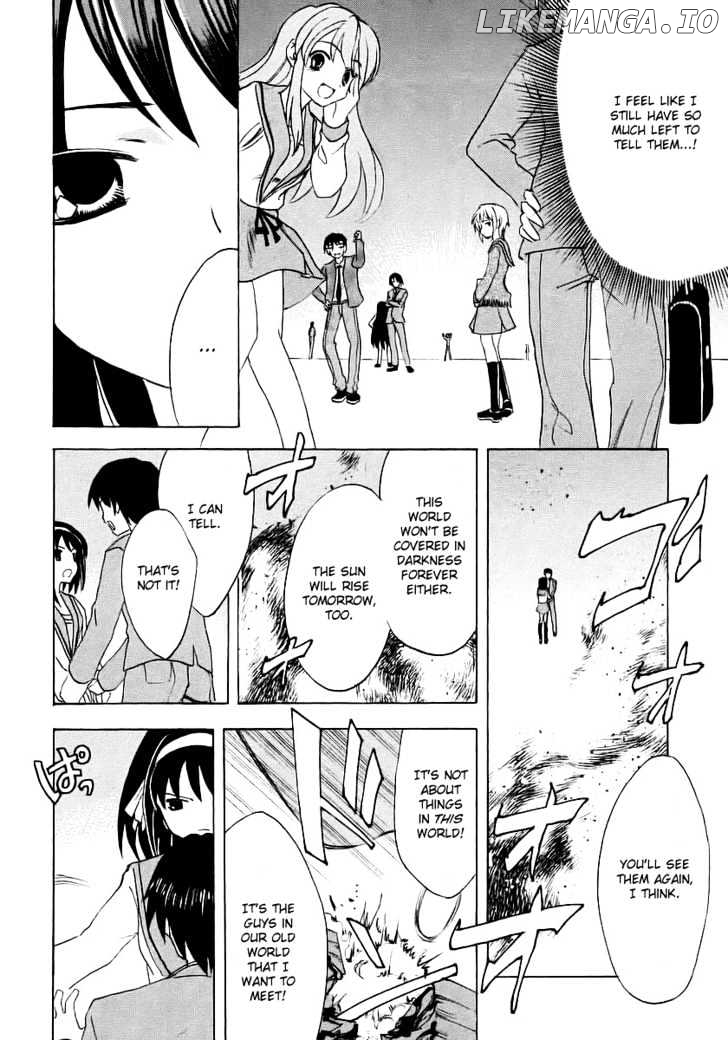 Suzumiya Haruhi no Yuuutsu chapter 9 - page 8