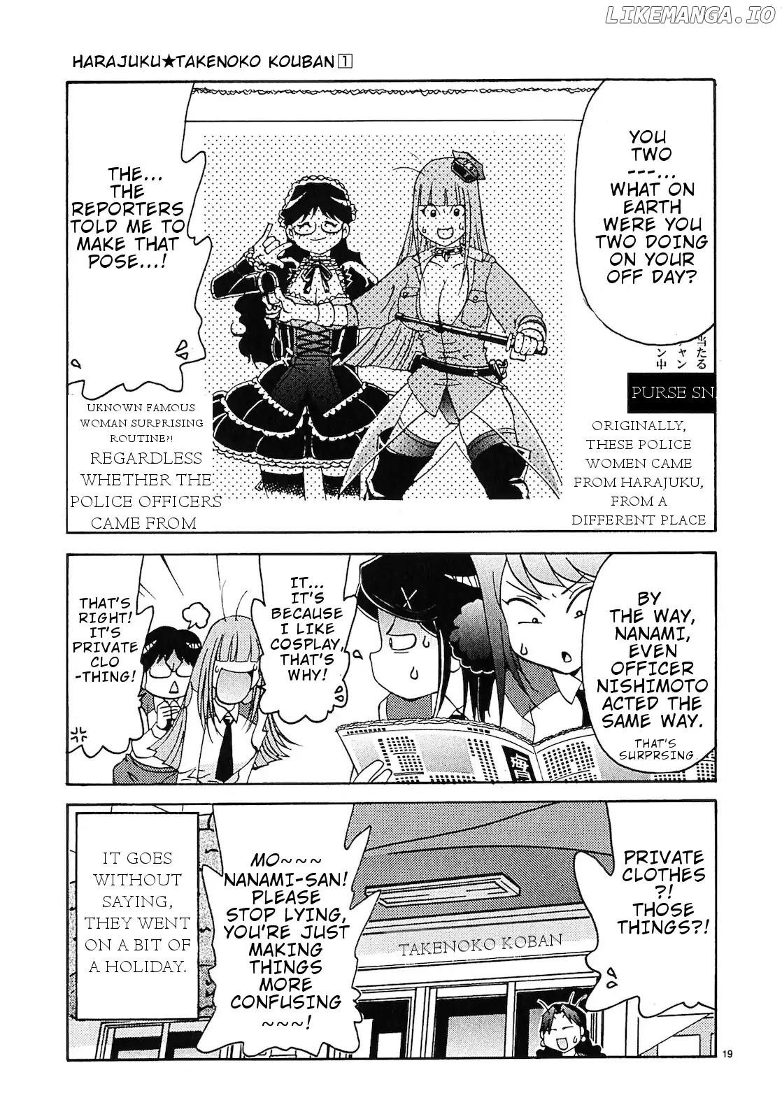 Harajuku Takenoko Kouban chapter 10 - page 20