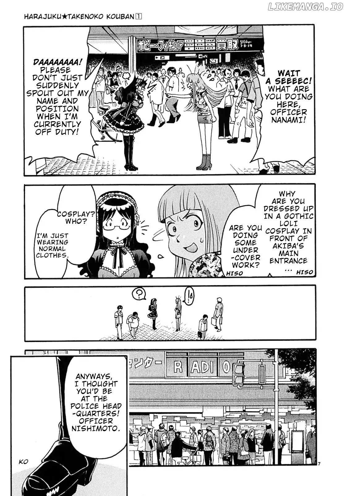 Harajuku Takenoko Kouban chapter 10 - page 8