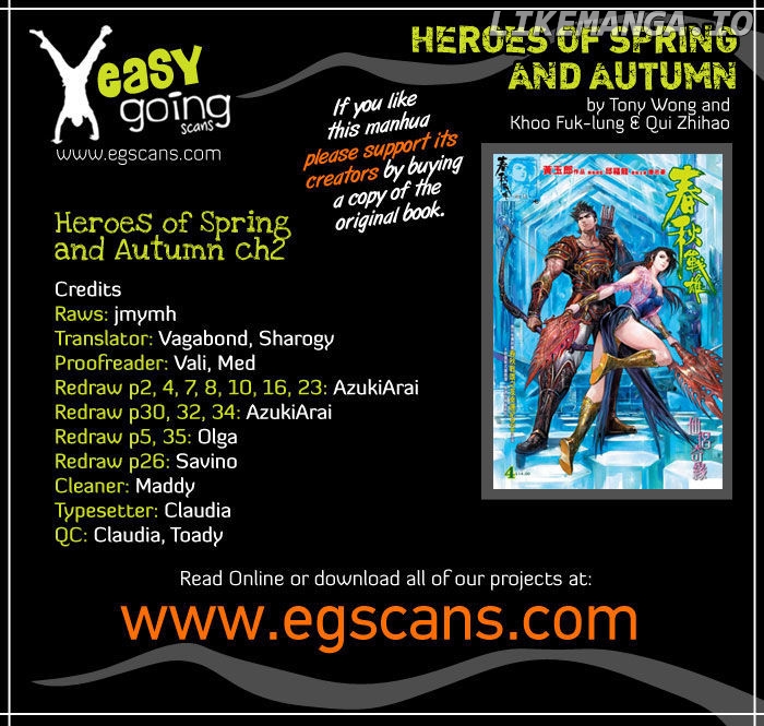 Heroes Of The Spring And Autumn chapter 2 - page 2