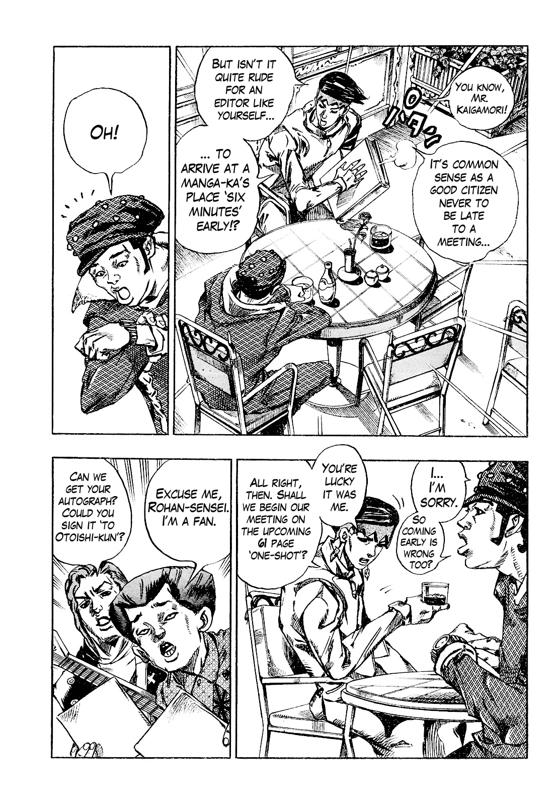 Thus Spoke Kishibe Rohan: Episode 6 - Poaching Reef chapter 2 - page 4
