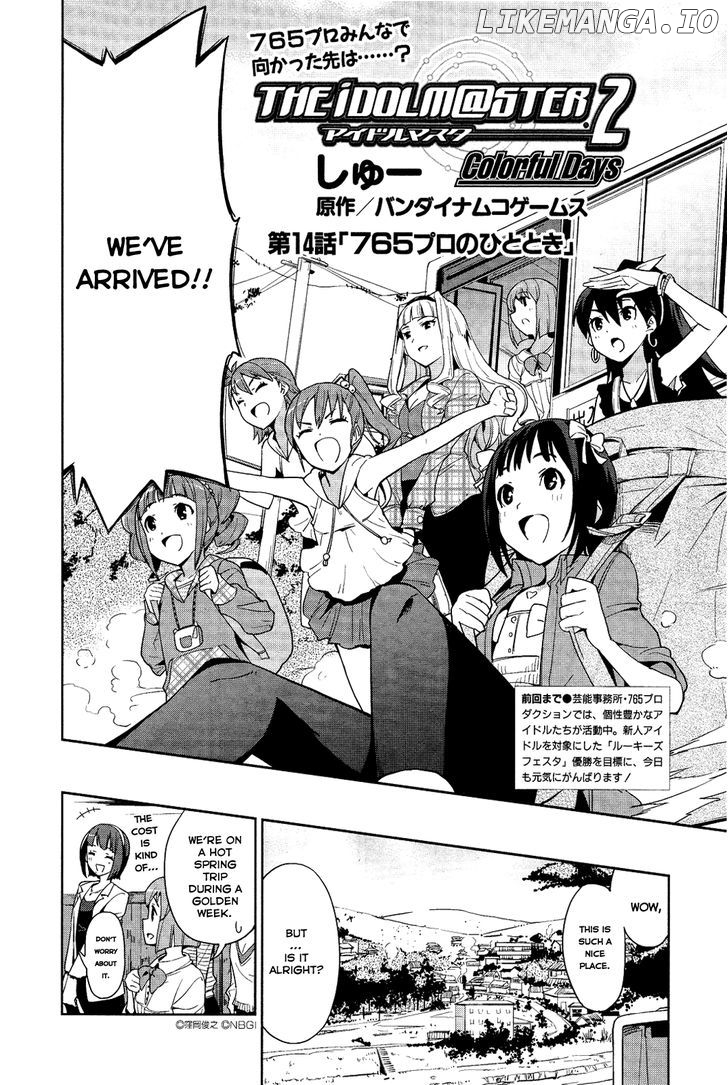 The Idolmster 2 Colorful Days chapter 14 - page 2