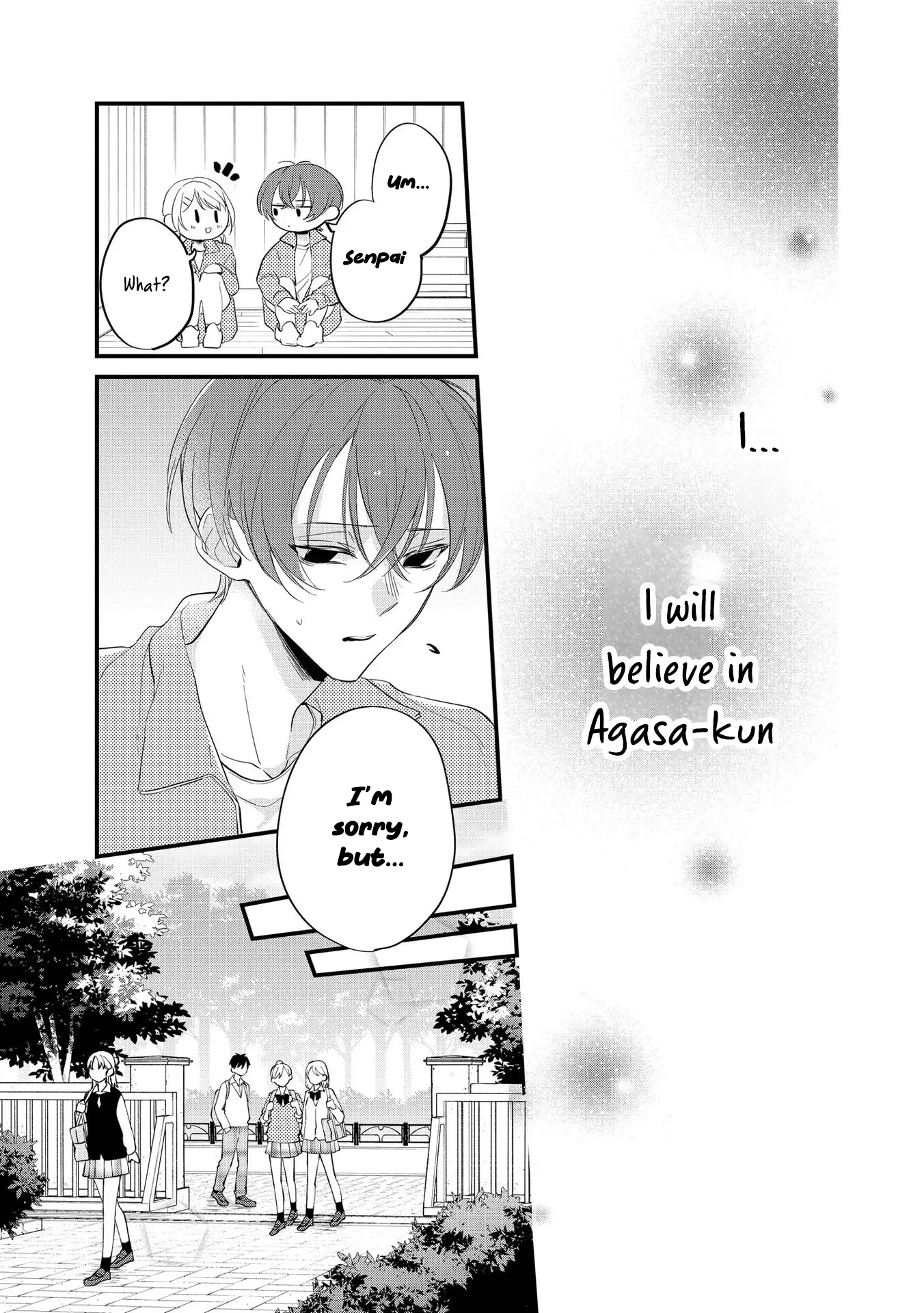 Agasa-Kun Wa Yande Iru. chapter 3 - page 12