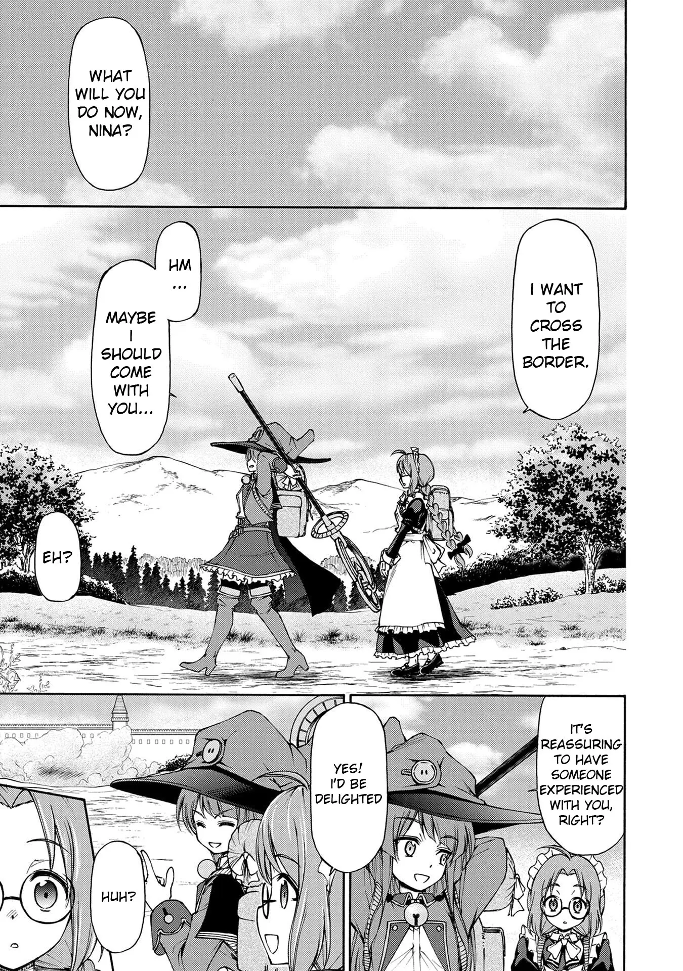 Maid nara Touzen desu. ~Nureginu wo Kiserareta Bannou Maid-san wa Tabi ni Deru Koto ni shimashita.~ chapter 2 - page 17