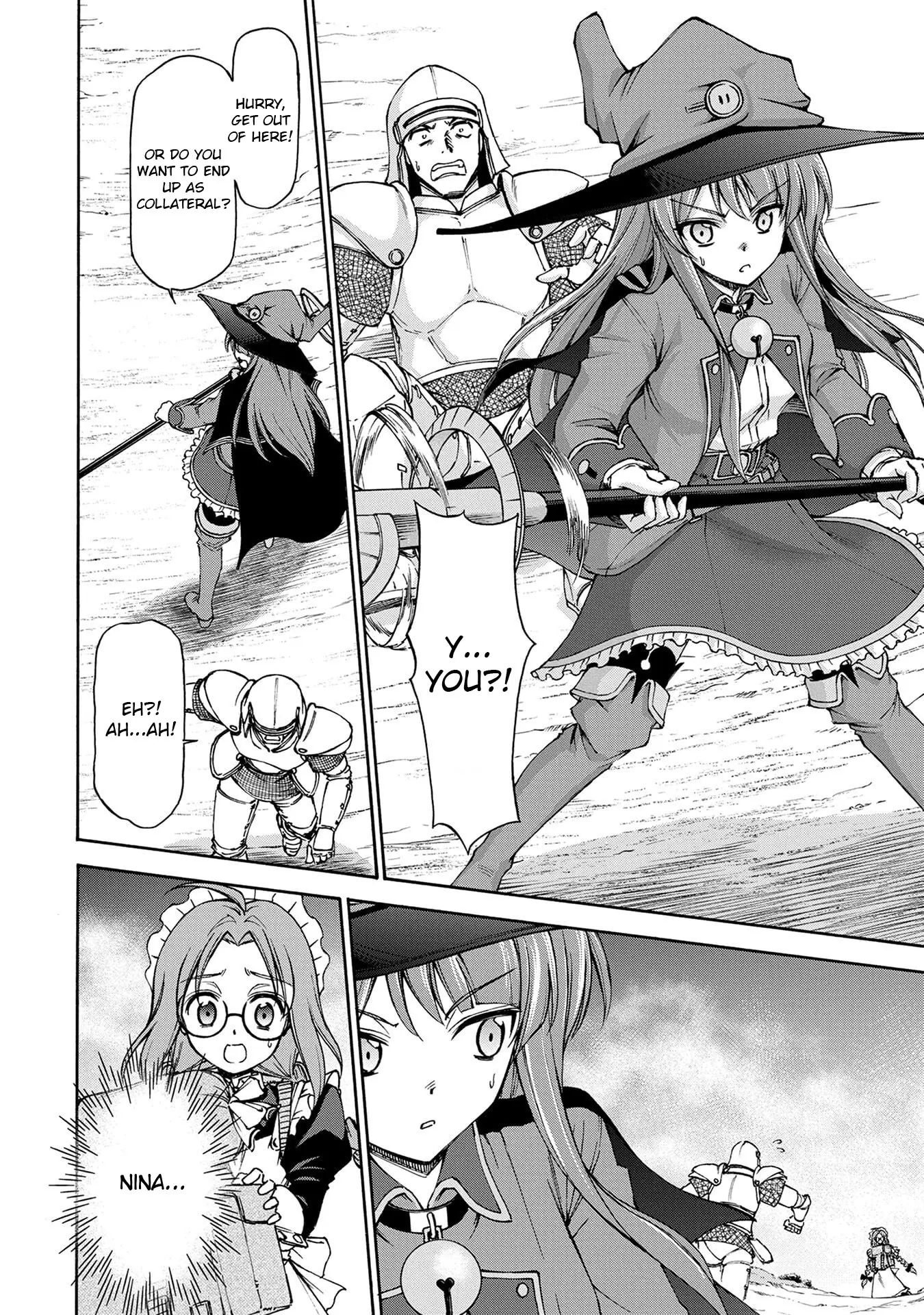 Maid nara Touzen desu. ~Nureginu wo Kiserareta Bannou Maid-san wa Tabi ni Deru Koto ni shimashita.~ chapter 2 - page 24
