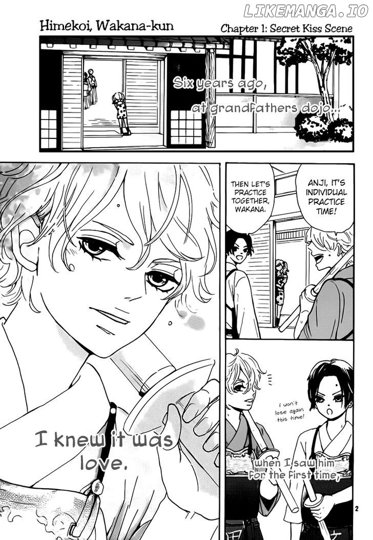 Himekoi, Wakana-Kun chapter 1 - page 3
