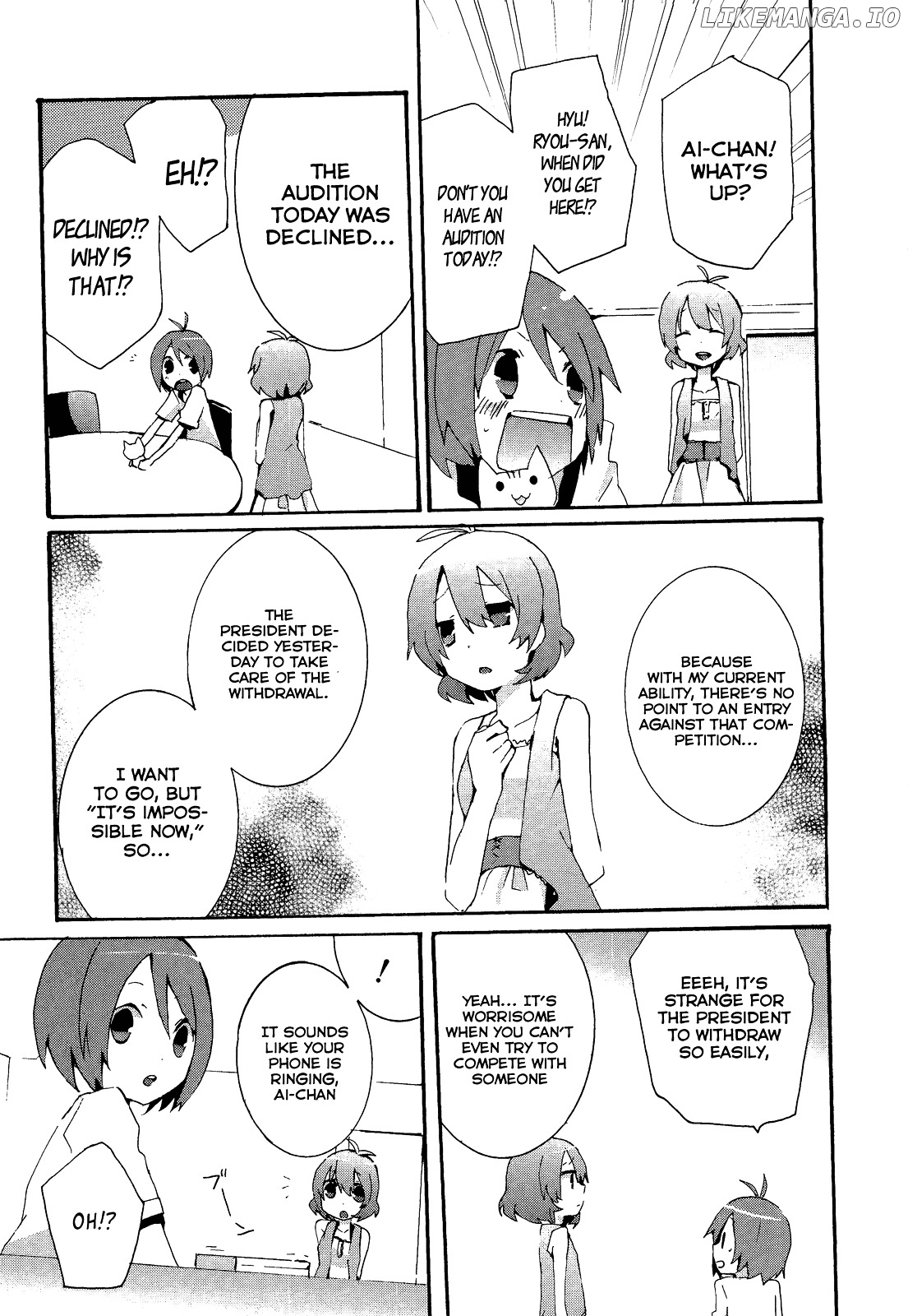 Idolmster Dearly Stars Splash Red chapter 12 - page 3