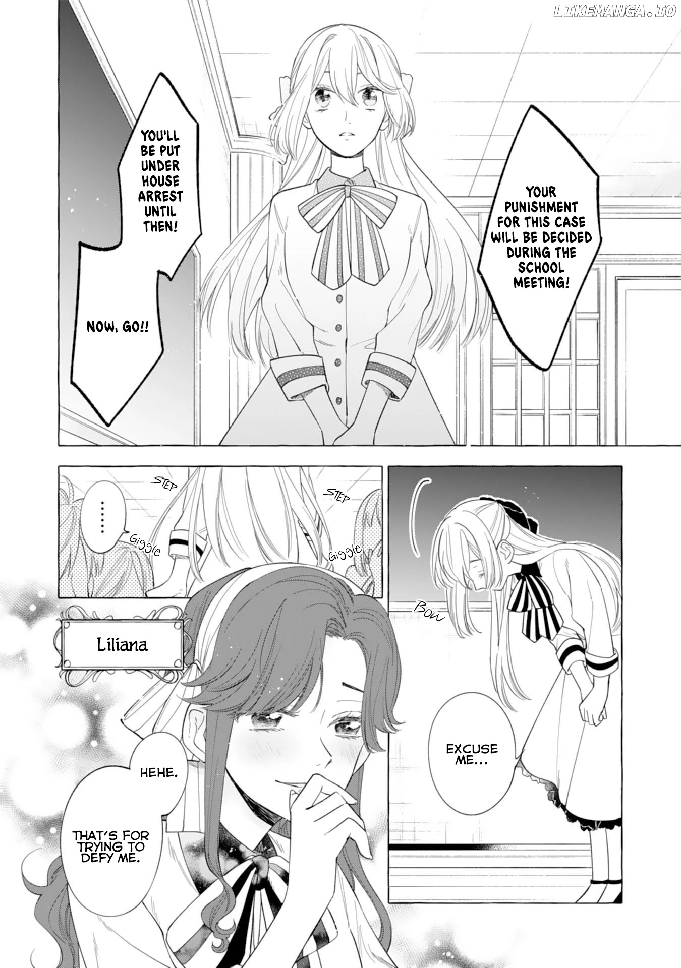 I’M A Banished Villainess, But I’M Accompanied By A Fluffy Creature?! My Peaceful Life Starts chapter 1 - page 9