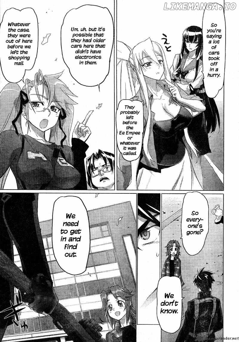 Highschool of the Dead chapter 27 - page 6