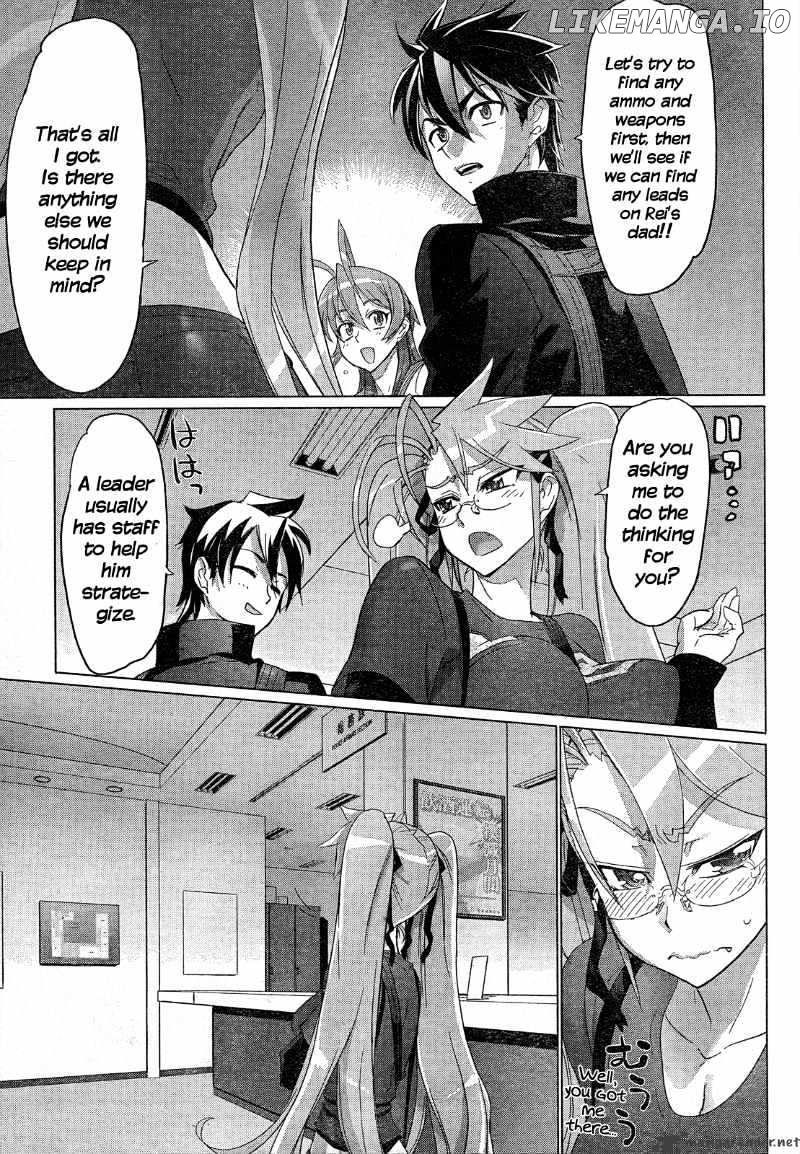 Highschool of the Dead chapter 27 - page 8