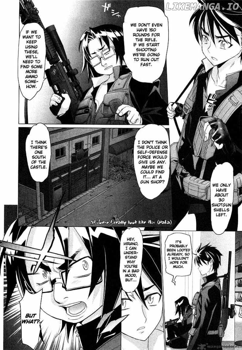 Highschool of the Dead chapter 22 - page 16