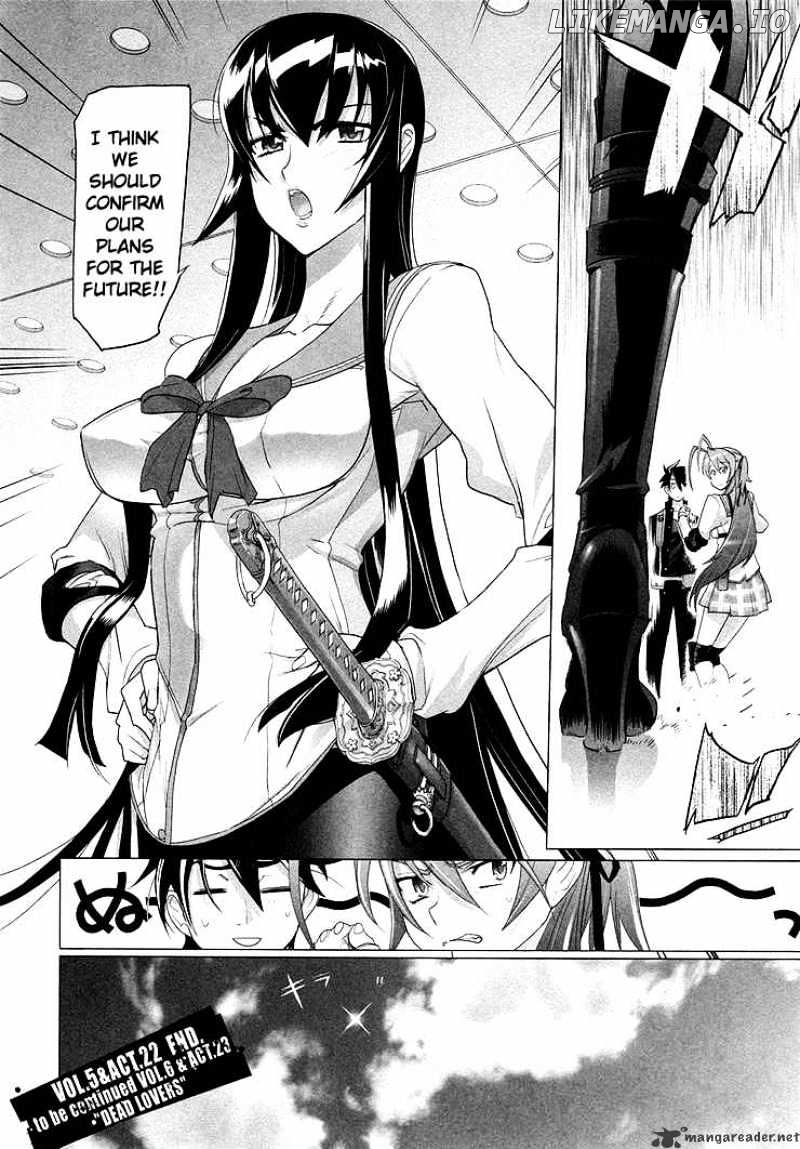 Highschool of the Dead chapter 22 - page 20