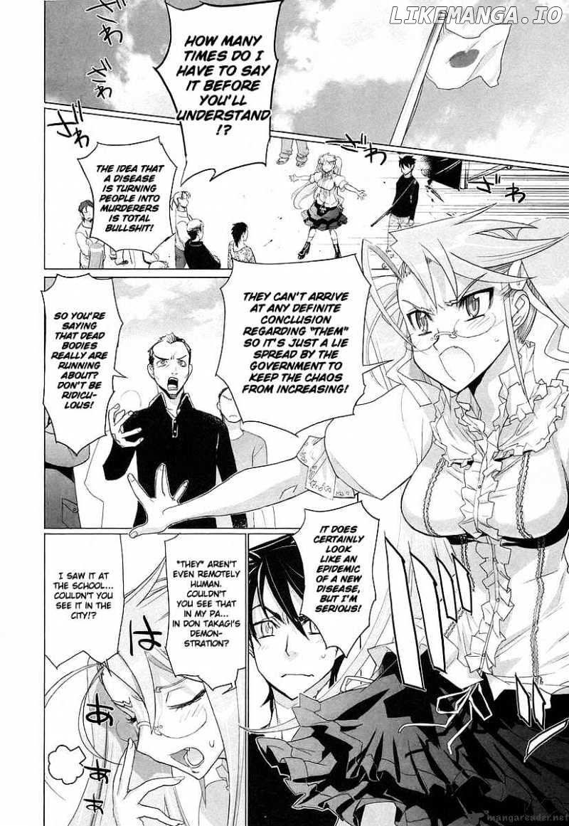 Highschool of the Dead chapter 12 - page 17