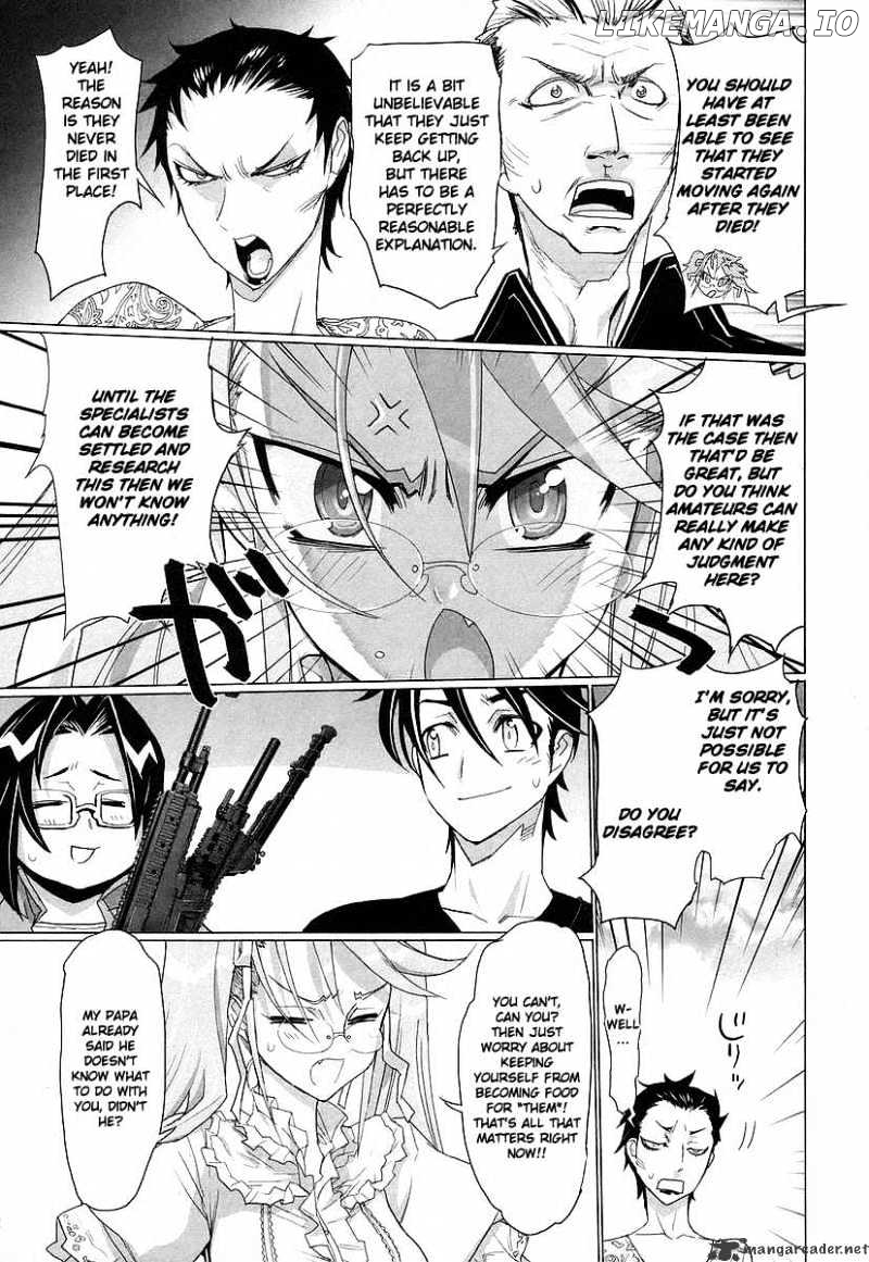 Highschool of the Dead chapter 12 - page 18