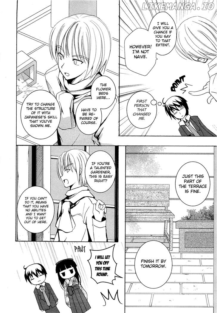 Ikoku Shoujo to Sumire no Hanataba chapter 7 - page 14