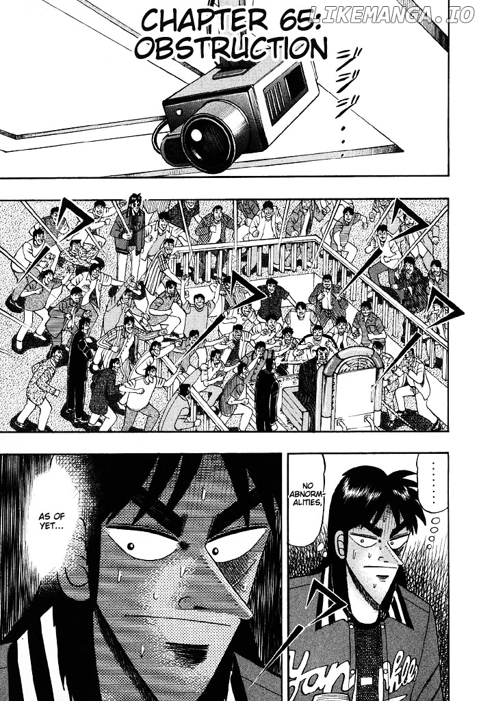 Tobaku Hakairoku Kaiji chapter 65 - page 1