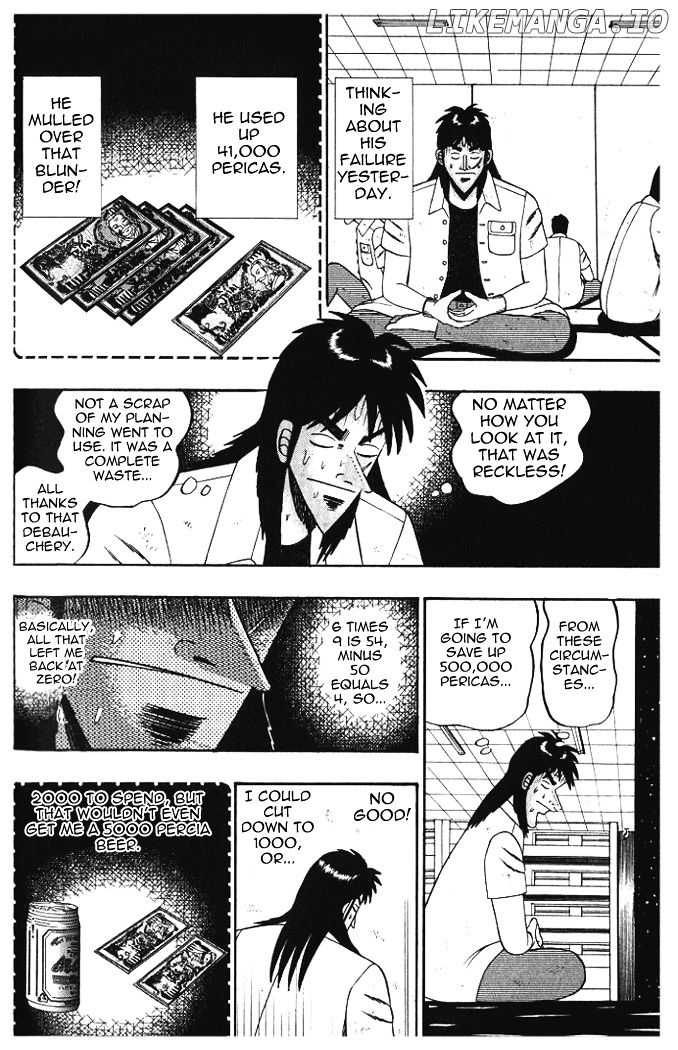 Tobaku Hakairoku Kaiji chapter 8 - page 6