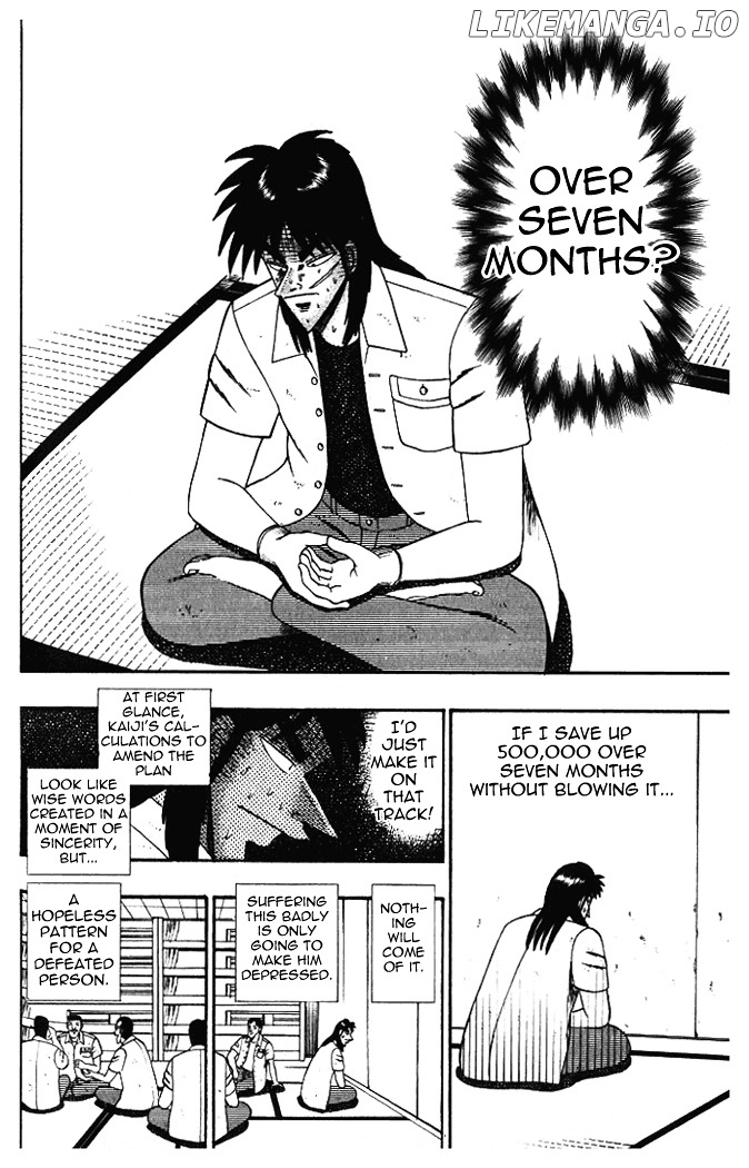 Tobaku Hakairoku Kaiji chapter 8 - page 8