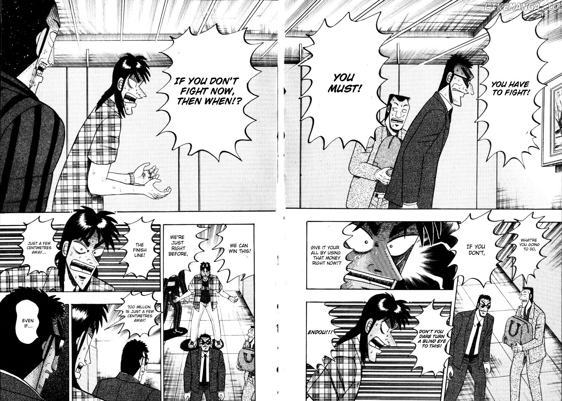 Tobaku Hakairoku Kaiji chapter 111 - page 2
