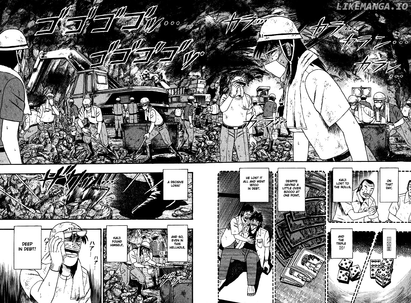 Tobaku Hakairoku Kaiji chapter 19 - page 2