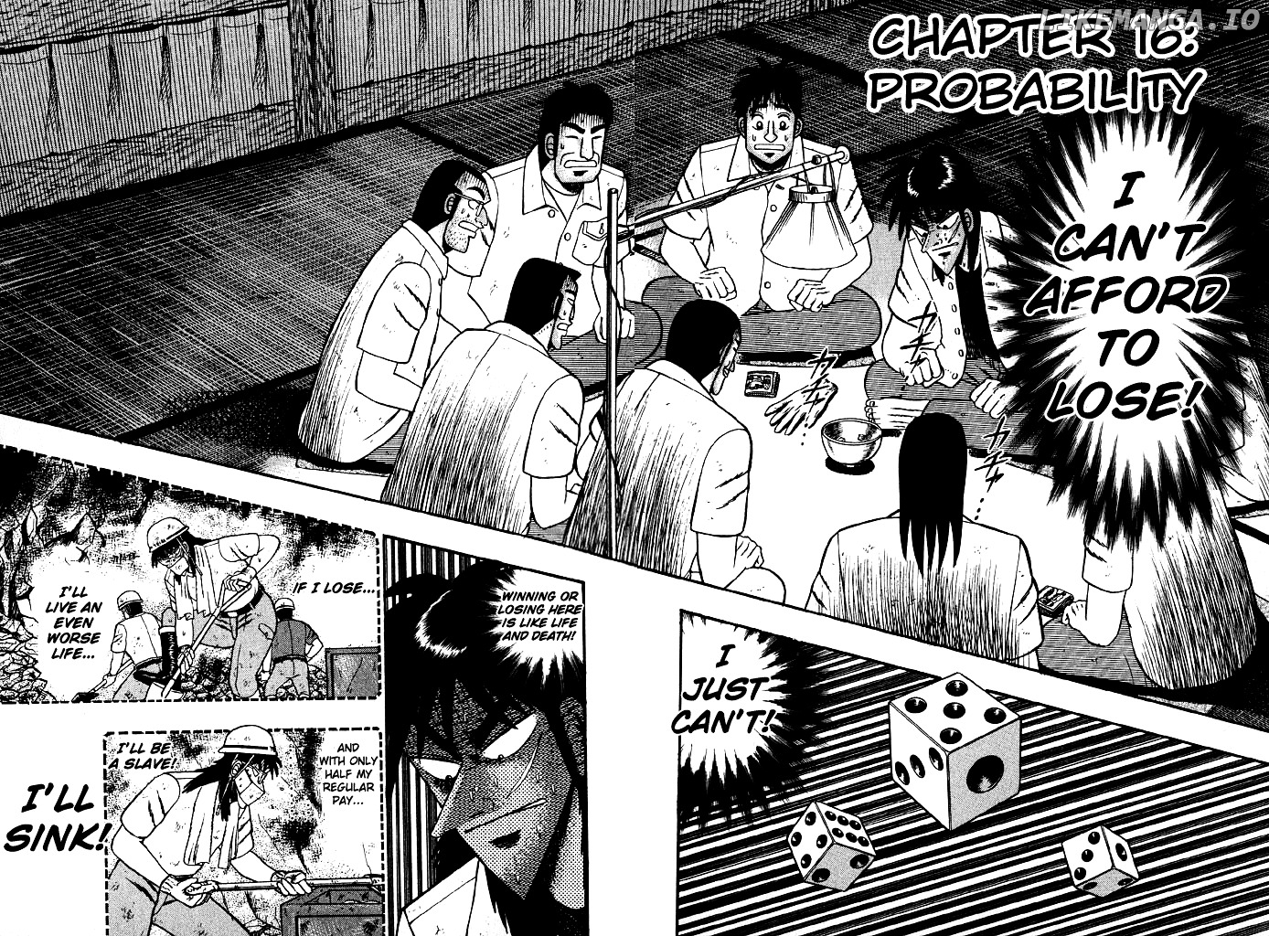 Tobaku Hakairoku Kaiji chapter 16 - page 2