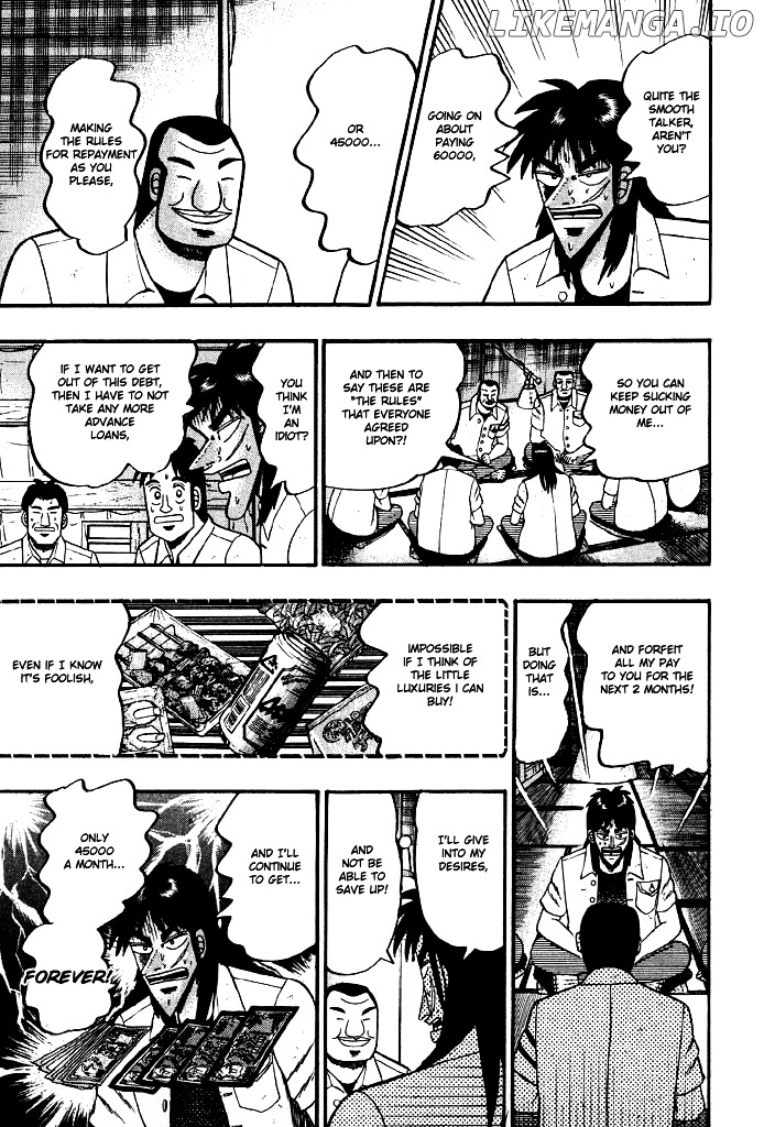 Tobaku Hakairoku Kaiji chapter 15 - page 8