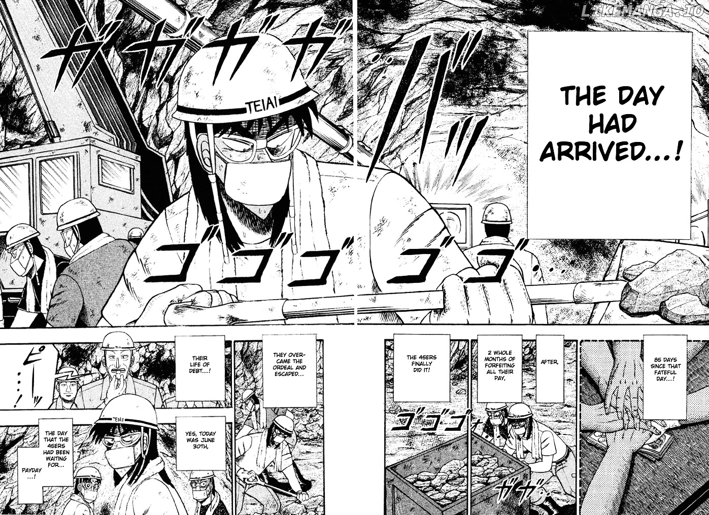 Tobaku Hakairoku Kaiji chapter 28 - page 2