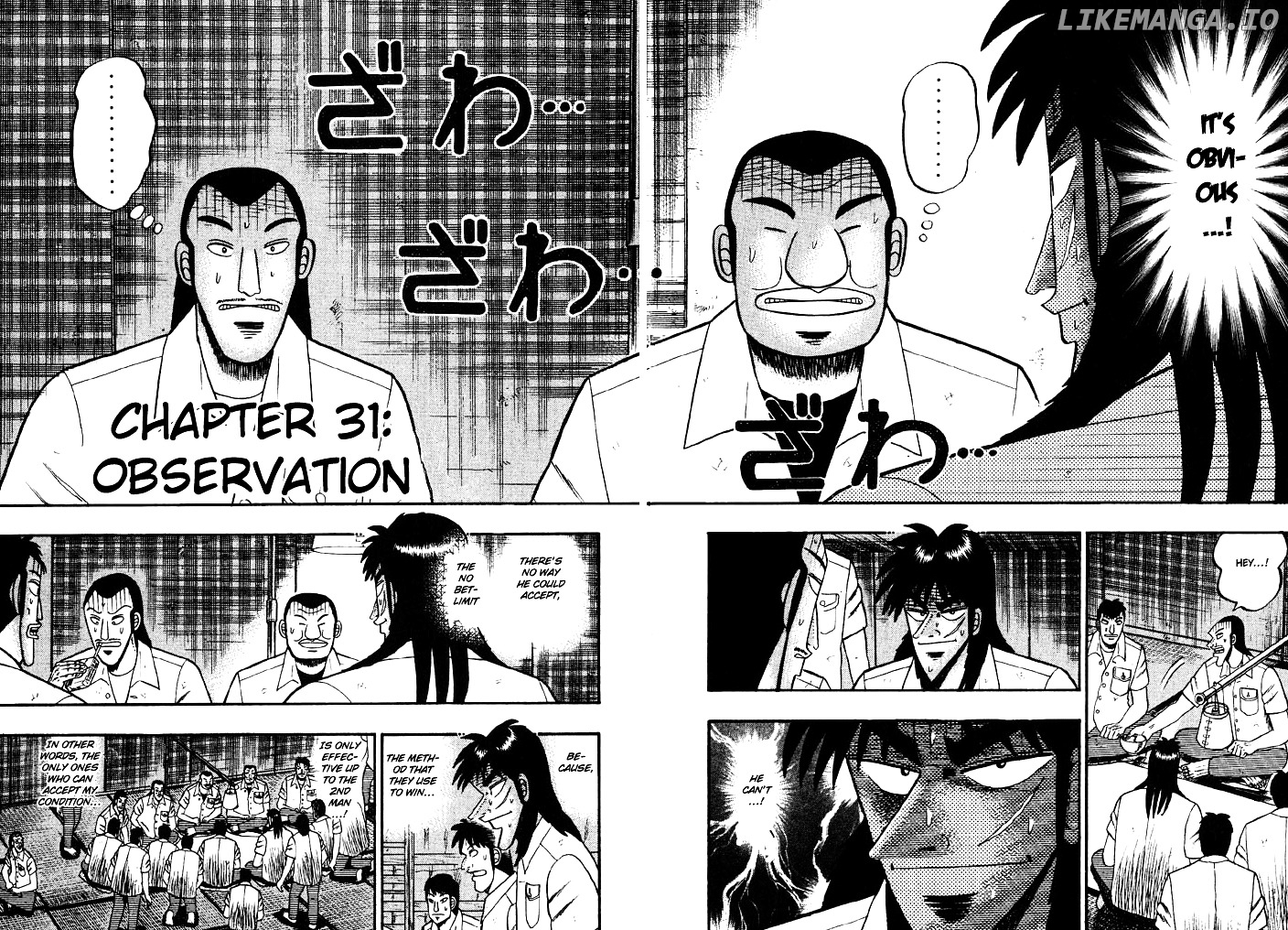 Tobaku Hakairoku Kaiji chapter 31 - page 2