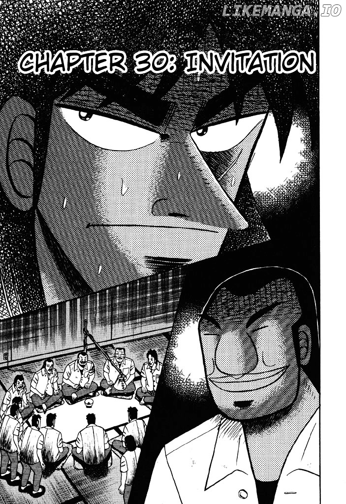 Tobaku Hakairoku Kaiji chapter 30 - page 1