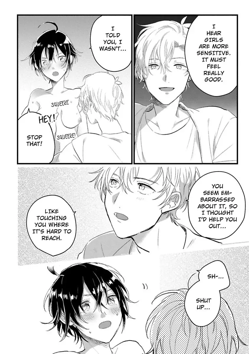 Nyotaika Shitara Kanojo No Futago No Ani To Shichaimashita Chapter 1 - page 24