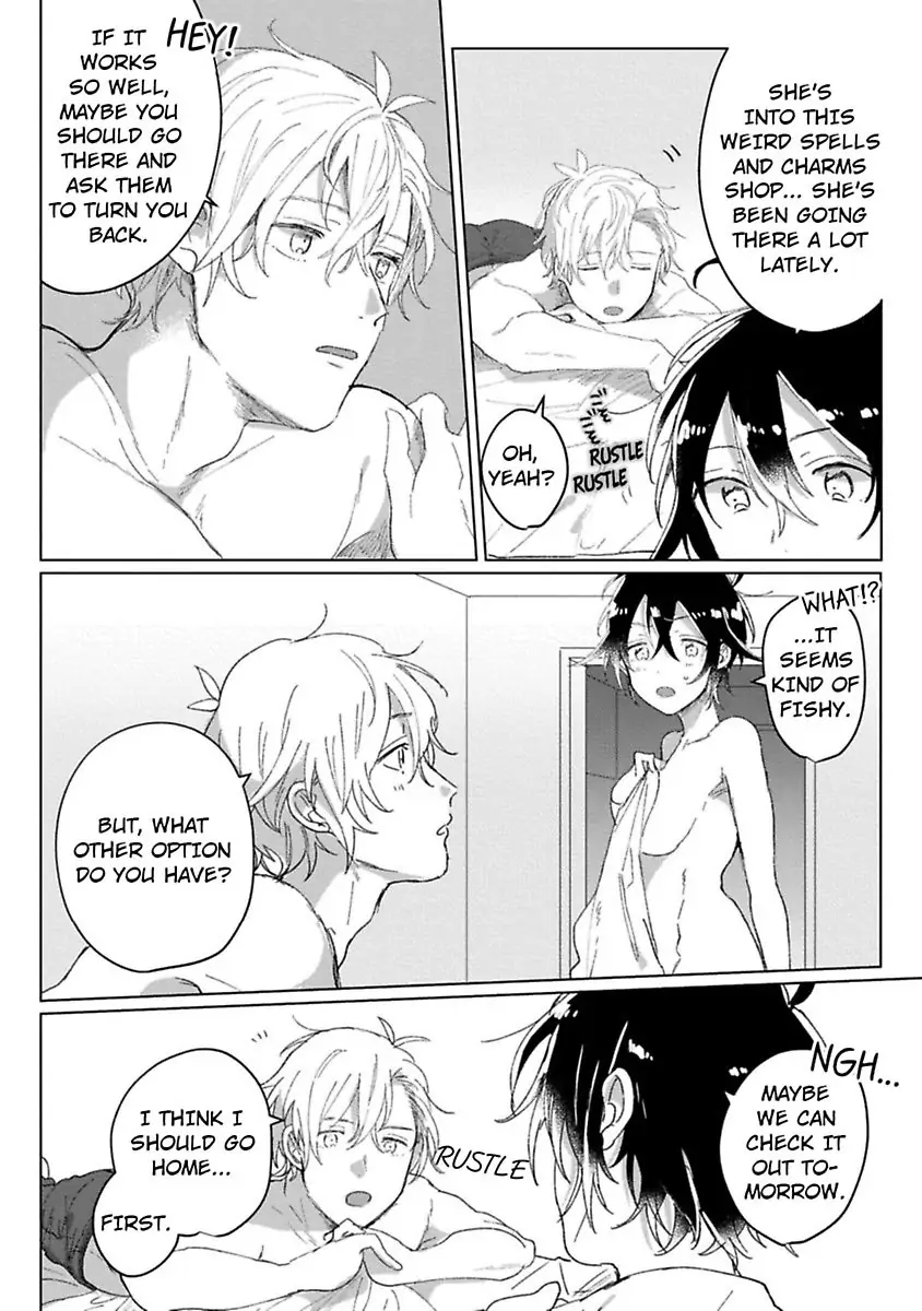 Nyotaika Shitara Kanojo No Futago No Ani To Shichaimashita Chapter 2 - page 28