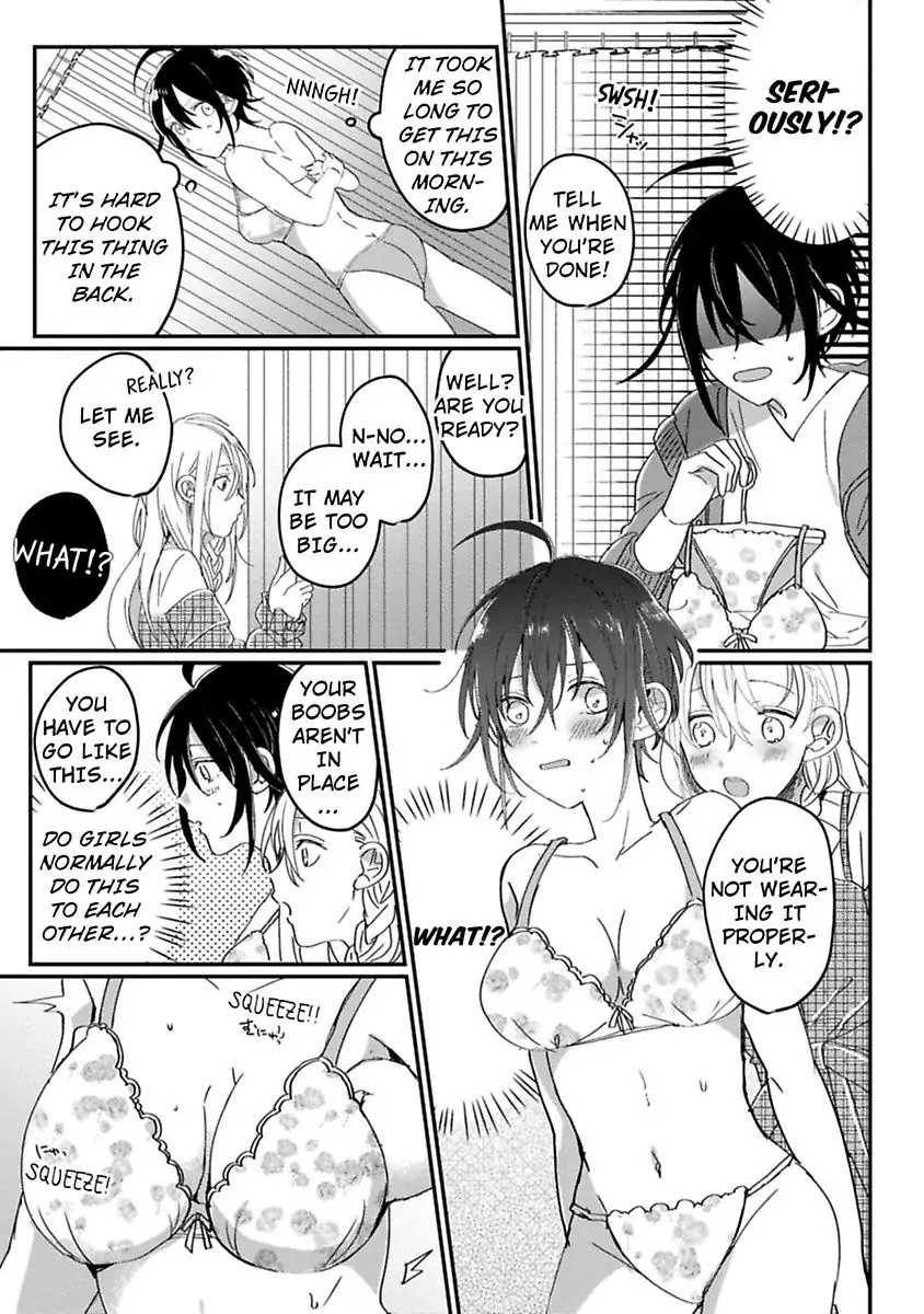 Nyotaika Shitara Kanojo No Futago No Ani To Shichaimashita Chapter 4 - page 15