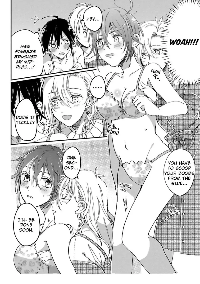 Nyotaika Shitara Kanojo No Futago No Ani To Shichaimashita Chapter 4 - page 16