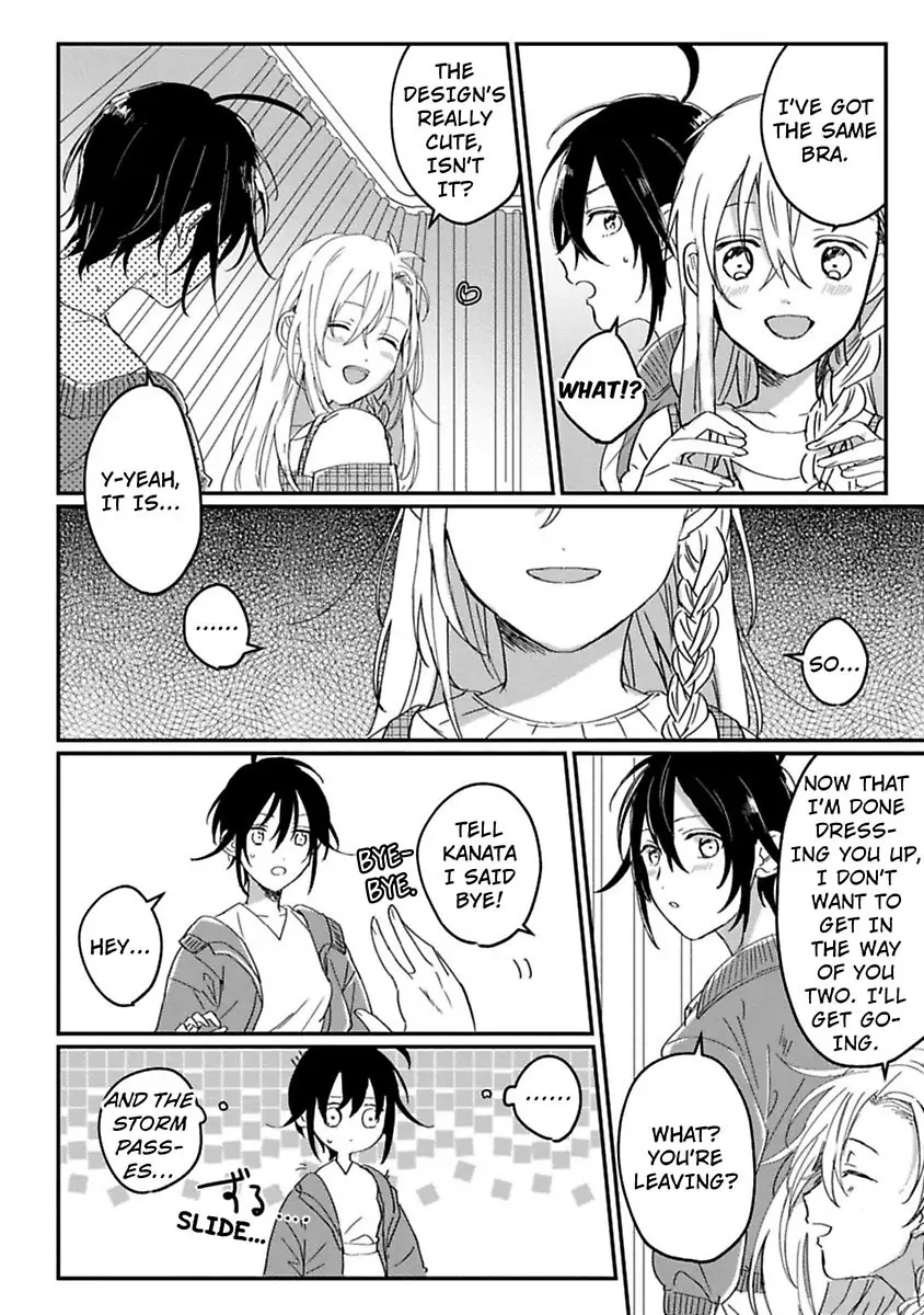 Nyotaika Shitara Kanojo No Futago No Ani To Shichaimashita Chapter 4 - page 18