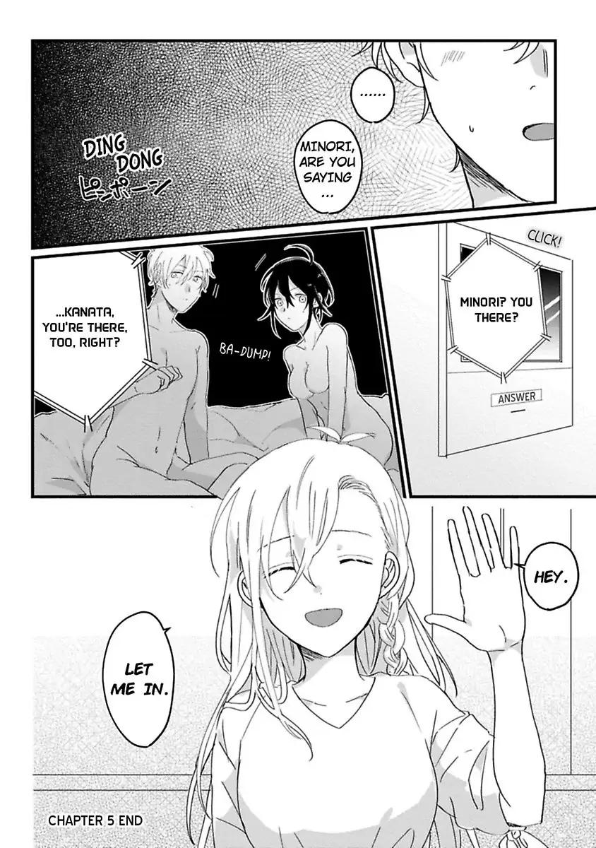 Nyotaika Shitara Kanojo No Futago No Ani To Shichaimashita Chapter 5 - page 28