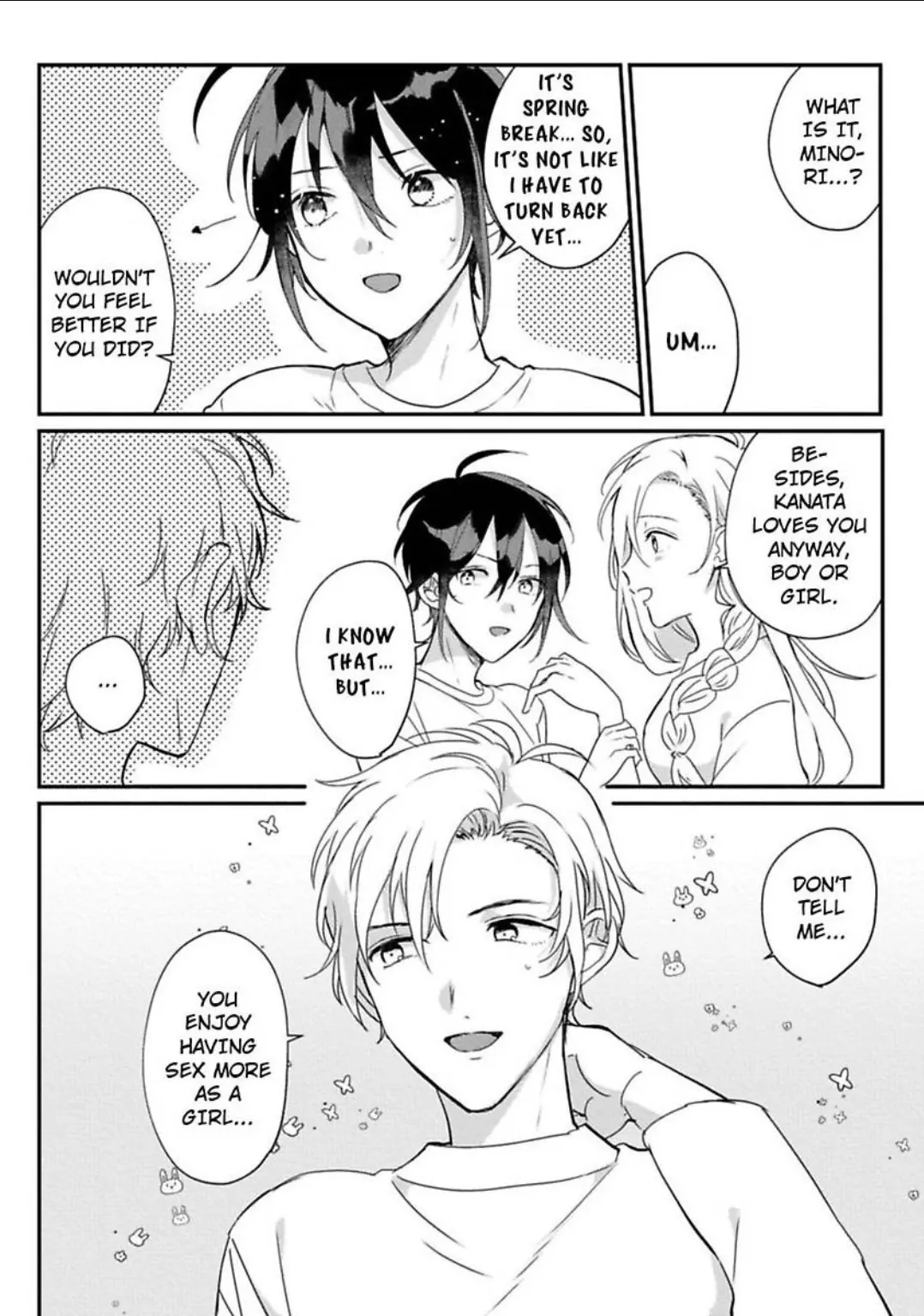 Nyotaika Shitara Kanojo No Futago No Ani To Shichaimashita Chapter 6 - page 11