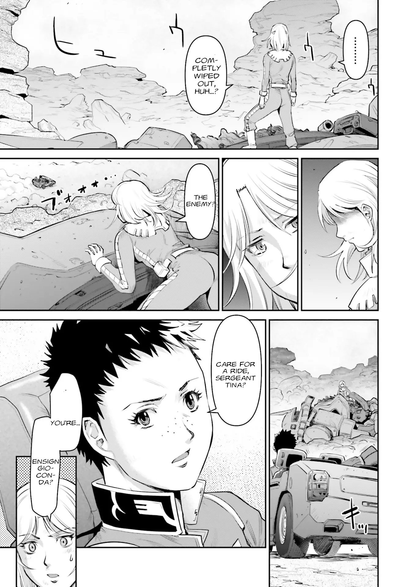 Mobile Suit Gundam Ground Zero – Rise From The Ashes chapter 10 - page 21