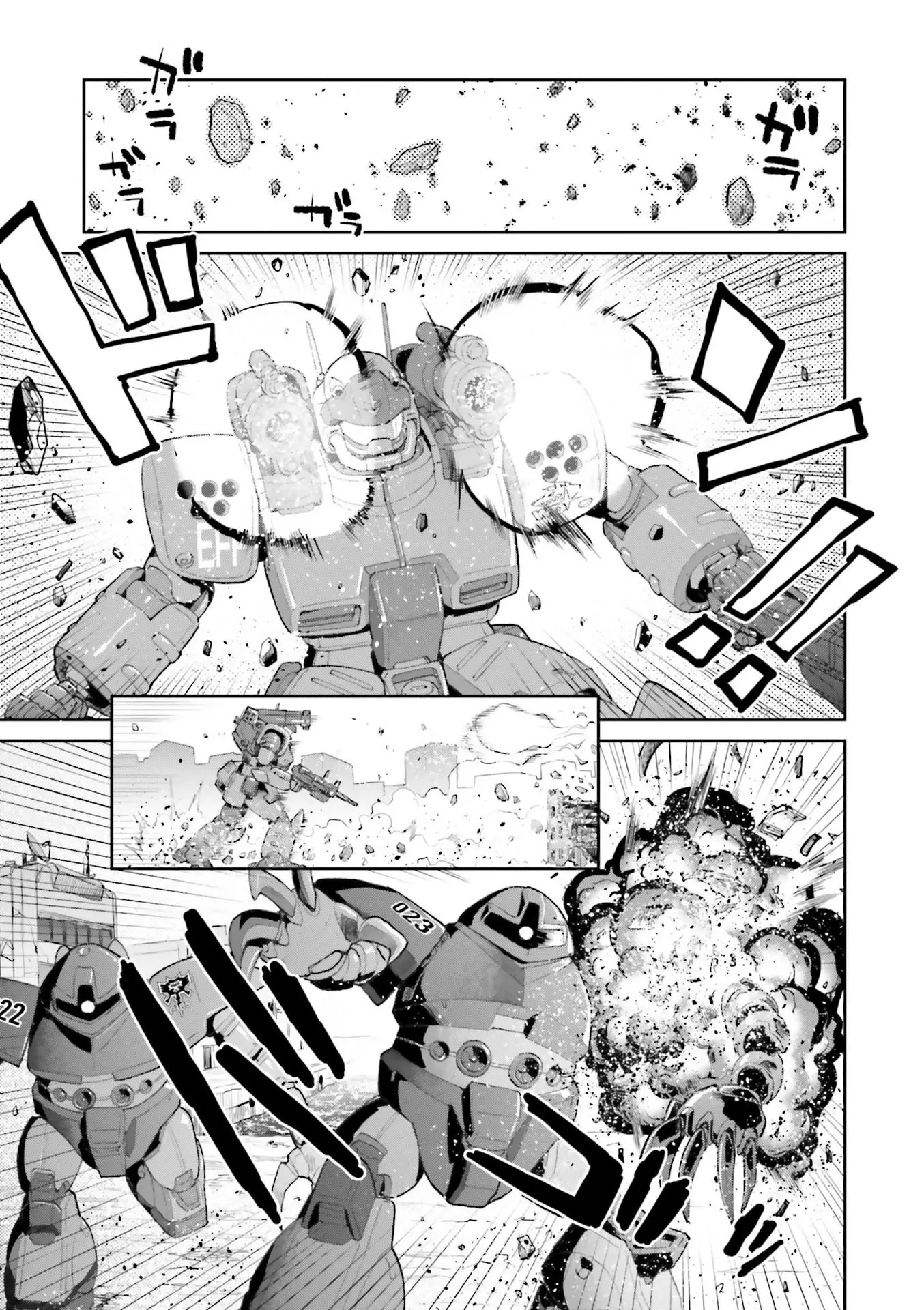 Mobile Suit Gundam Ground Zero – Rise From The Ashes chapter 10 - page 7