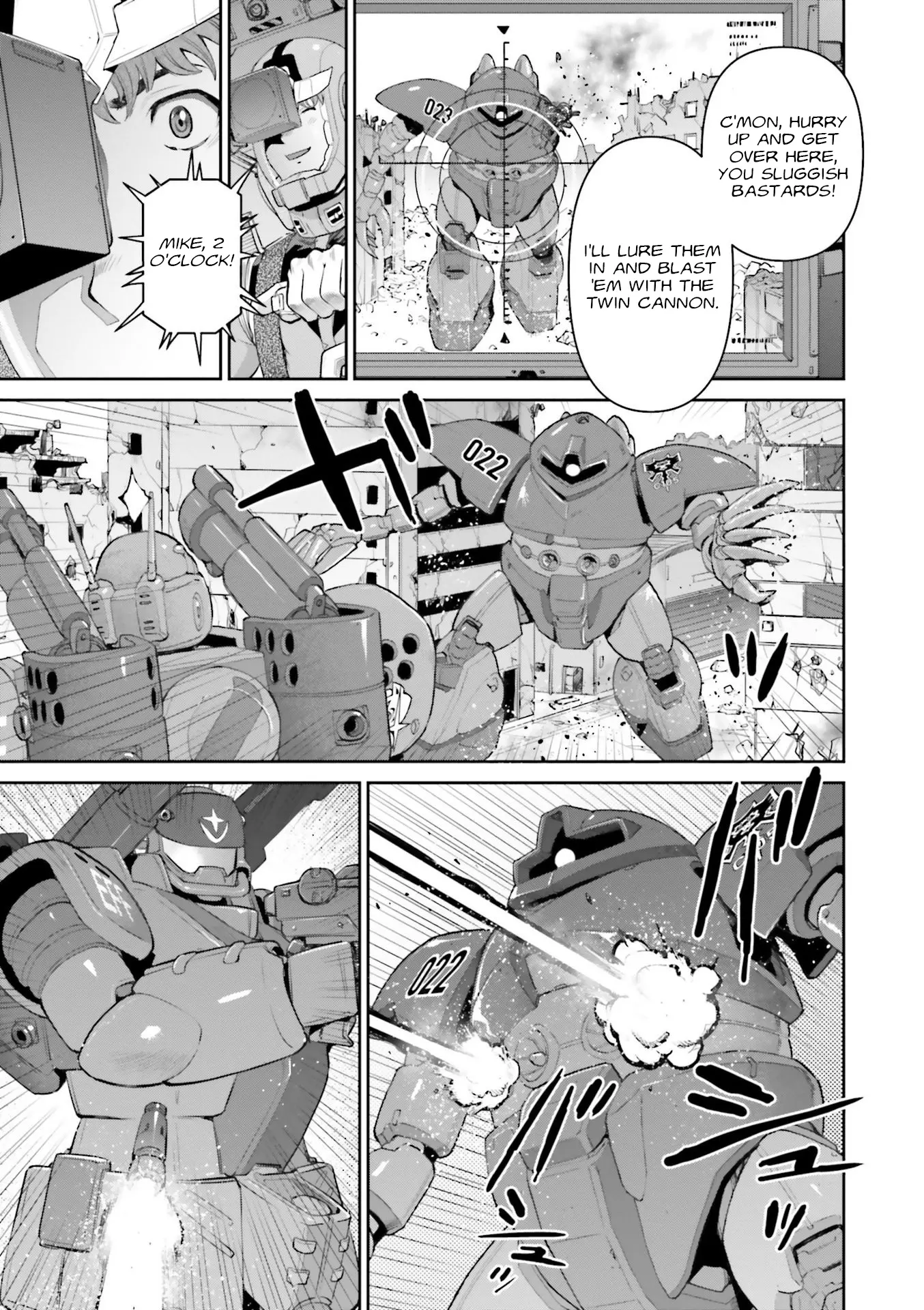 Mobile Suit Gundam Ground Zero – Rise From The Ashes chapter 10 - page 9